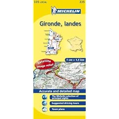 Gironde, Landes (Michelin Local Maps)