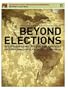 Beyond Elections: Defining Democracy In The Americas