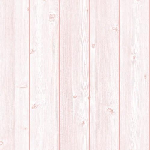 Peel &amp; Stick Backsplash Classic Panel Pink Contact Paper Self-Adhesive Wallpaper 4098-12 : 1.96 Feet X 8.20 Feet