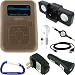 Search : Premium Combo Pack: Rubberized (Smoke) Silicone Skin Case, USB 2in1 Sync / Charging Cable, USB Car Charger, USB Wall / Travel Charger, Earphones, Cube Foldable Speaker Dock, 3.5mm Retractable Auxiliary Stereo Cable, and Free Carabiner Key Chain for the SanDisk Sansa Clip+ Plus