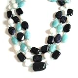 Image of Lola Rose Multi Gemstone Triple Strand Necklace