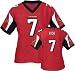Michael Vick Atlanta Falcons Women''s Replica Red NFL Jersey