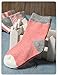Izzy & Roo Heathered Baby Socks - Set of 4 Pair (0-12 Months, Rose)