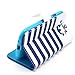 Galaxy S3 Case, M-Zebra Printed Series Light Color Design PU Leather Stand Wallet Type Magnet Design Flip Case Cover For Samsung Galaxy S3 i9300, with Screen Protectors+Stylus+Cleaning Cloth (Anchor 1)