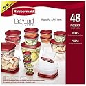 Rubbermaid EasyFind Lids Food Storage Set - 48 Pieces