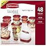 Rubbermaid EasyFind Lids Food Storage Set - 48 Pieces