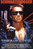 Terminator Movie Arnold Schwarzenegger with Gun 80s Poster Print - 24x36 Poster Print Collections Poster Print, 24x36 Poster Print, 24x36