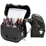 Beer Bags Pvc Motorcycle Saddle Bag Set
