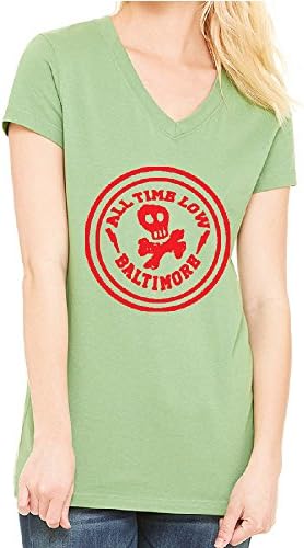 ALL TIME LOW BALTIMORE V-Neck T-Shirt