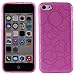 The Friendly Swede Basics - Bundle of 9 Bubble Design TPU Gel Cases + 1 Microfiber Cloth + 2 Screen Protectors for Apple iPhone 5C
