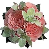 Pink Rose & Orchid Wedding Bouquet/centerpiece Large 51Rgl2Kl8QL. SL160 Pink Rose & Orchid Wedding Bouquet/centerpiece Large