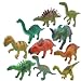 Jumbo Plastic Dinosaurs - 10 Piece Set_s-1