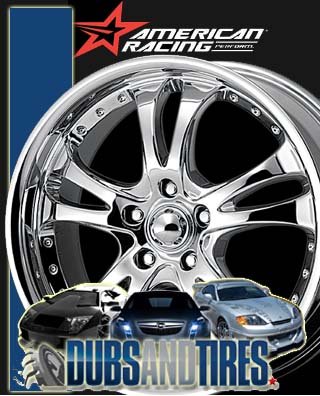 American Racing Casino (Series AR683) Chrome - 16 X 7 Inch Wheel