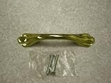 3 Drawer Pull Polished Brass