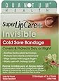 Quantum Health Super Lipcare Plus Invisible Cold Sore Bandage, 12 Count