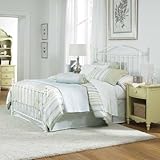 Seaside Dreams White Metal Bed