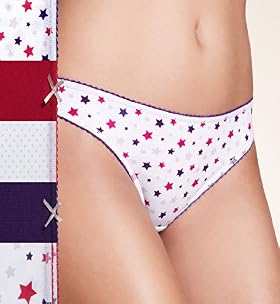 5 Pack - Cotton Rich Assorted Bikini Knickers