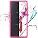 Note 7 Case, LK [Air Hybrid] Ultra Slim Shockproof [Crystal Clear] Back Protective Case + TPU Bumper Cover for Samsung Galaxy Note 7 (Hot Pink)