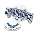 US Air Force Hat Clip w/ Golf Ball Marker