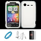 Clear Premium Soft Rubberized Silicone Skin Cover for Verizon Wireless New  ....