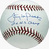 Tony LaRussa Autographed MLB Baseball with 2x WS Champ Inscription
