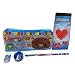 DCS School Stationery Pouch Set with Pencil + Sharpener + Eraser + Note-Pad RS.245.00
