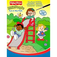 Fisher-Price Little People Paint with Water Book - Fun In the Park