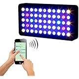 Galaxyhydro WiFi & Manual Control 55&times;3w Dimmable 165w LED Aquarium Light