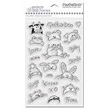Stampendous Perfectly Clear Stamps 4"X6" Sheet - Peek-A-Boo Baby