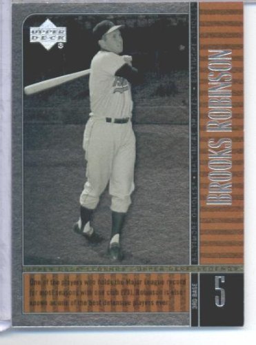 2000 Upper Deck Legends Baseball Card # 49 Brooks Robinson Baltimore Orioles Mint Condition- Shipped In Protective ScrewDown Display Case!