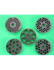 (5) Meat Grinder discs plate for Vintage Metal Kitchenaid Mixer meat grinder by Butcher-Baker