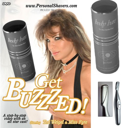 Body Bare bikini line and pubic hair trimmer with the Instructional DVD for pubic hair removal Get Buzzzed!