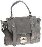 Morgan Pucart, Sac à main - Gris, Cuir