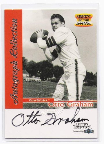 1999 Sports Illustrated Autographs #8 Otto Graham (Autographed Card)