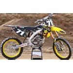 10-12 SUZUKI RMZ250: 2011 ONE INDUSTRIES ROCKSTAR SUZUKI GRAPHIC KIT