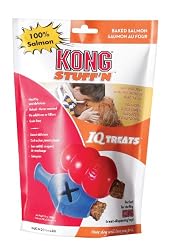 KONG Stuff'N IQ Treats Baked Salmon, Dog Treat, 12-ounces