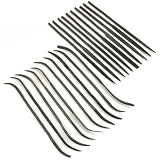 20 Needle Riffler Files Perfect Model Building Tools