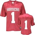 Indiana Hoosiers -No. 1- Red Replica Football Jersey