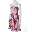 Funky People Floral Print Smoked Bodice Dress