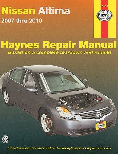 Nissan Altima, '07-'10 (Haynes Repair Manual)