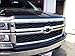 Billet Bowtie Front Insert Emblem - Black 14-15 Silverado 1500, 15-18 2500HD/3500HD Regular Cab/Double Cab/Crew Cab