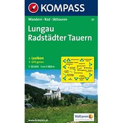 Lungau, Radst�dter Tauern: Wander-, Bike- und Skitourenkarte. GPS-genau. 1:50.000