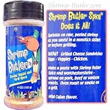 Shrimp Butler Sizzlin' Grill Spice for shrimp, pork, beef, and venison