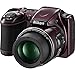 Nikon Coolpix L820 Digital Camera (Plum) - Factory Refurbished includes Full 1 Year Warranty