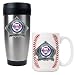 2008 World Series Champion Philadelphia Phillies 16oz Travel Tumbler & 15oz GameBall Ceramic Mug set