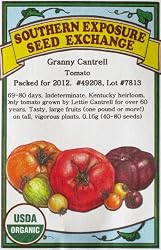 Organic Tomato "Granny Cantrell" Seeds