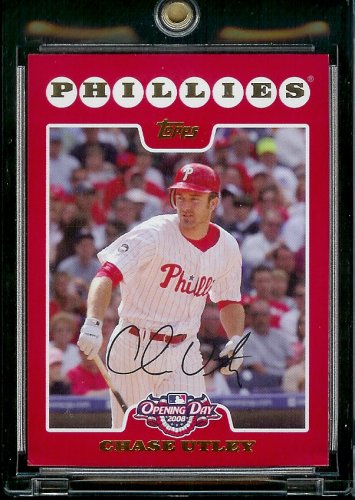 Buy 2008 Topps Opening Day # 75 Chase Utley - Philadelphia Phillies - MLB Baseball Trading Card in a... by Topps