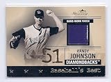 2004 Fleer Showcase Baseball's Best Game Used Jersey Patch #RJ Randy Johnson Arizona Diamondbacks #'ed 34/50