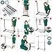 Tatkraft Saturn Two-level Garment Rack Clothes Rail Clothes Rack on Wheels with Extensible Rods
