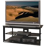 TechCraft MC4832B Wide Home Theater Stand (Black)